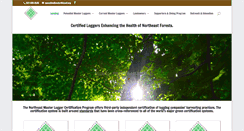 Desktop Screenshot of masterloggercertification.com